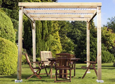 pergola bois 4x3m